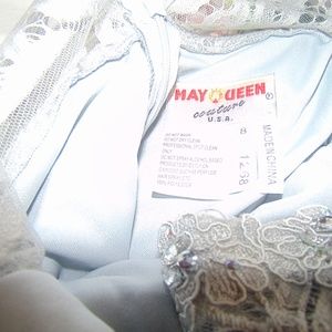 gray silver for you 15th birthday or prom